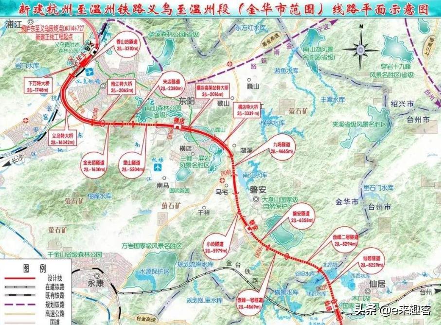 浙江高铁最新规划图，引领未来，连接繁荣